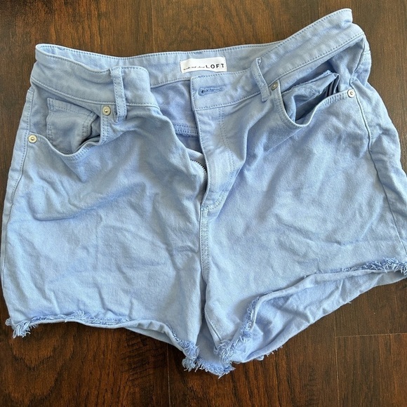 LOFT Pants - Loft light blue shorts